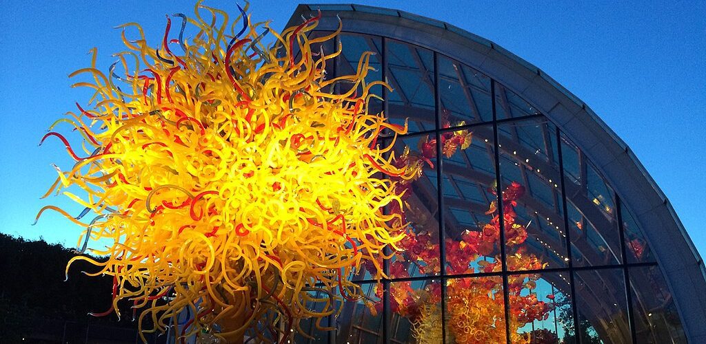 Seattle event venue Chihuly Garden and Glass