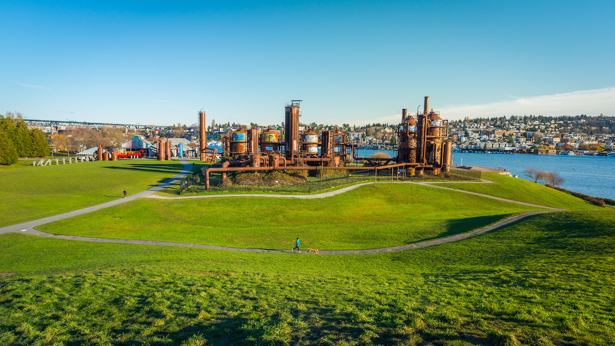 Gasworks park Seattle hidden gem