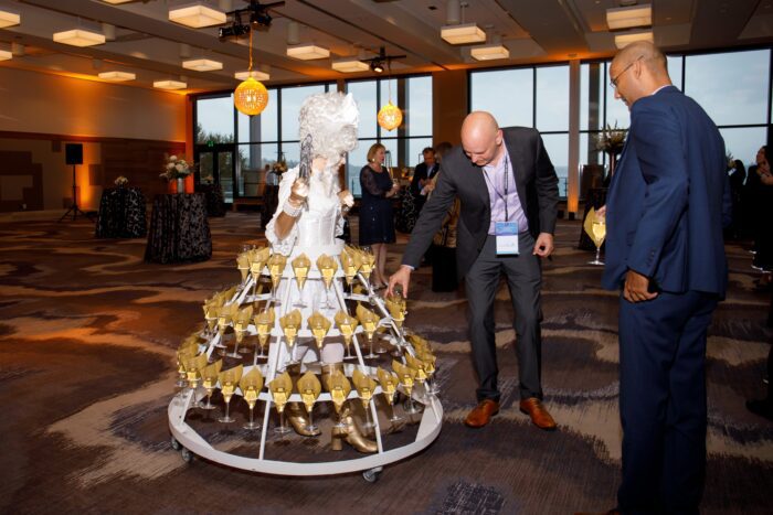 Seattle Event Entertainment Costume Champagne Skirt